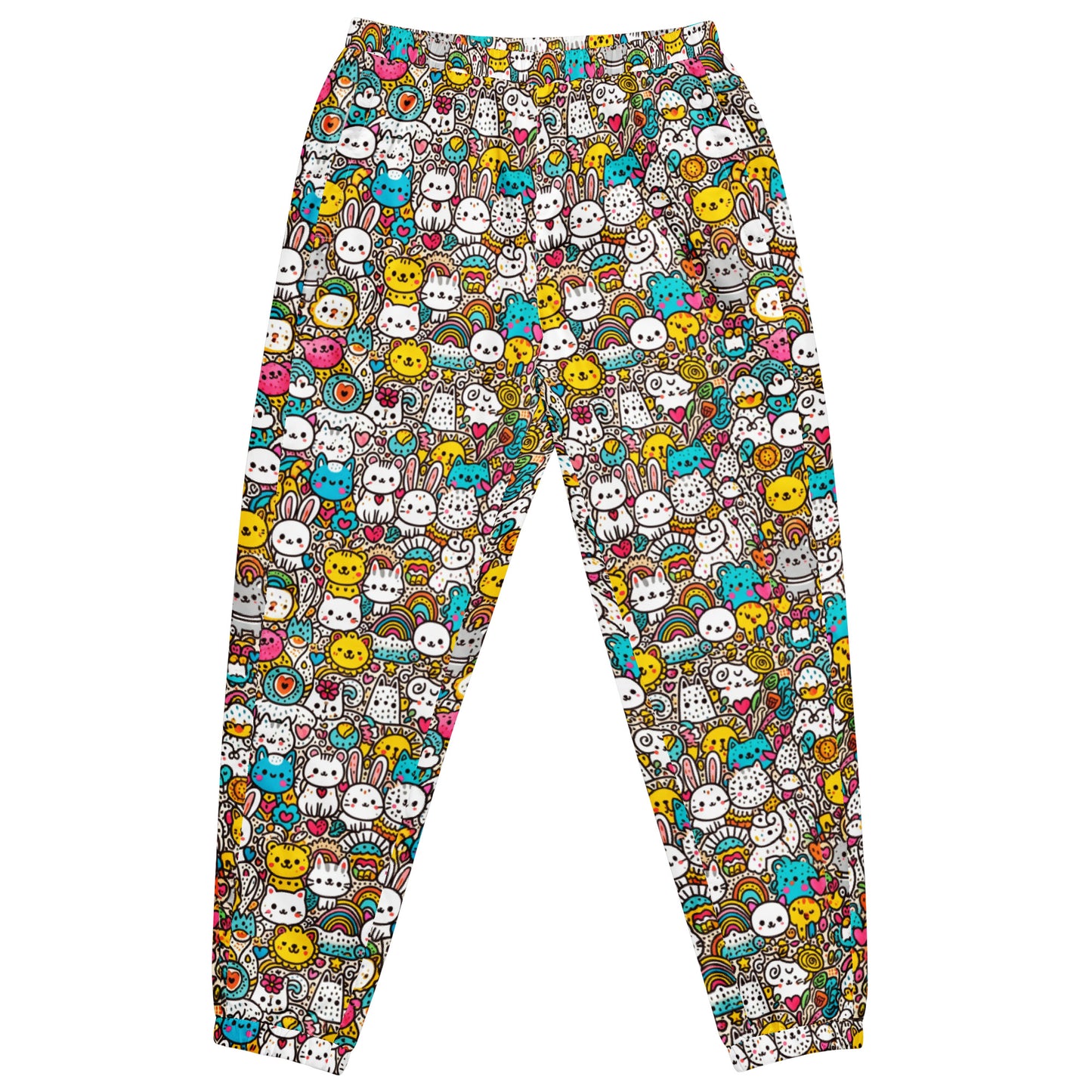 Unisex track pants “Cute Doodle Animals”