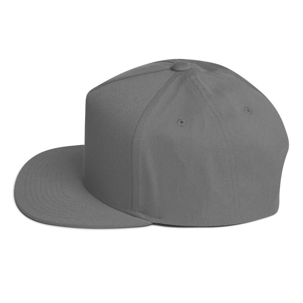 Flat Bill Cap “Stoner Face”