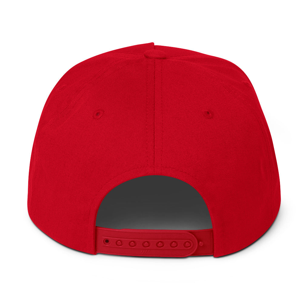 Flat Bill Cap “Stoner Face”