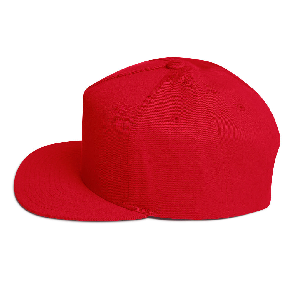 Flat Bill Cap “Stoner Face”