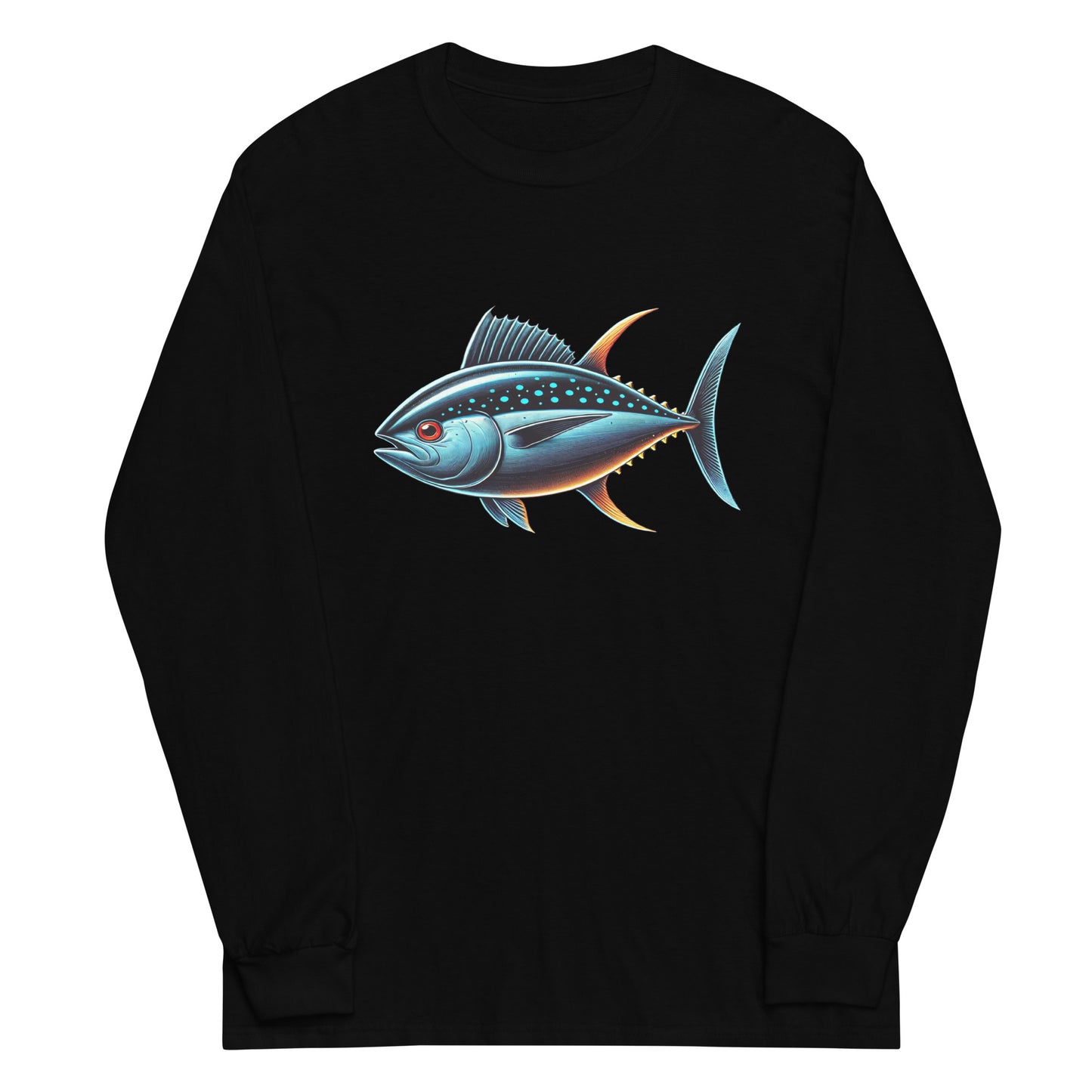 Men’s Long Sleeve Shirt “Neon Tuna”