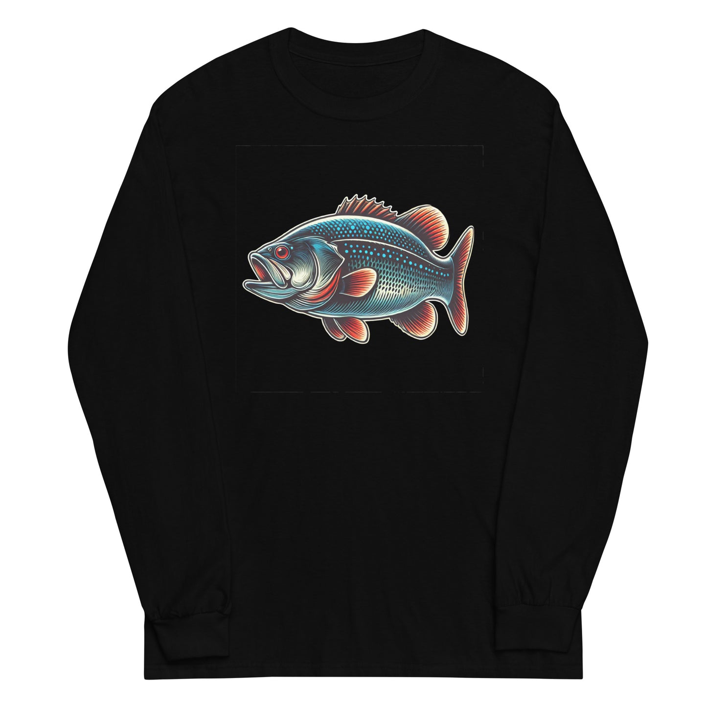 Men’s Long Sleeve Shirt "Neon Bass"