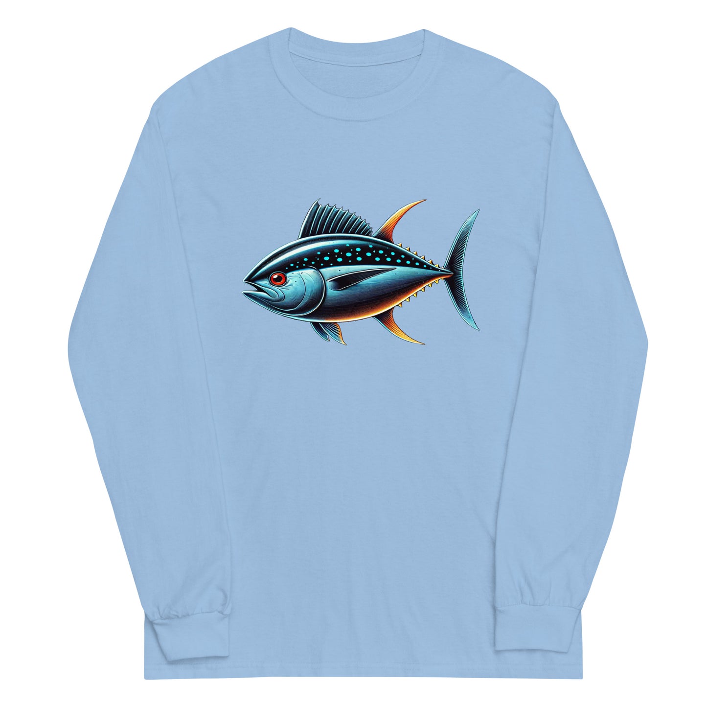 Men’s Long Sleeve Shirt “Neon Tuna”