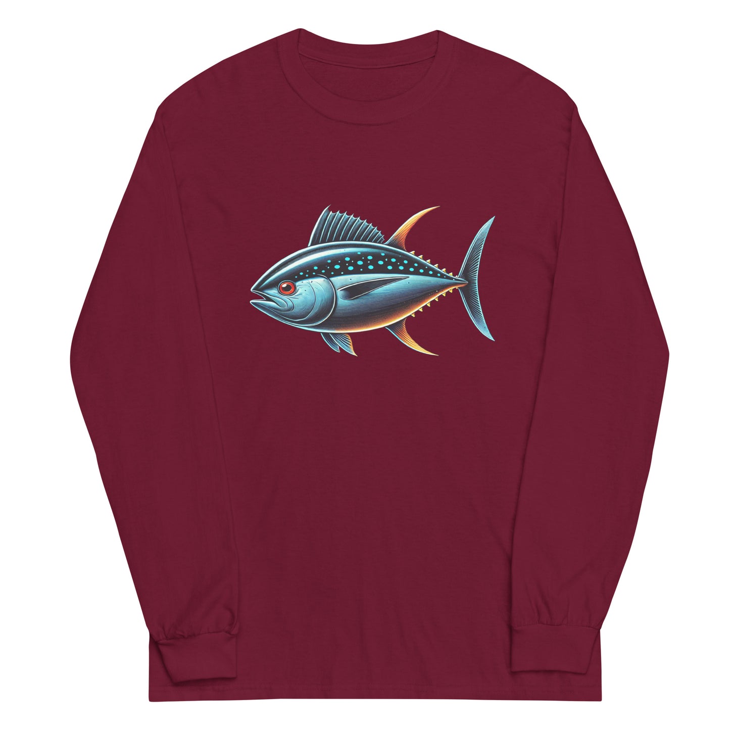 Men’s Long Sleeve Shirt “Neon Tuna”