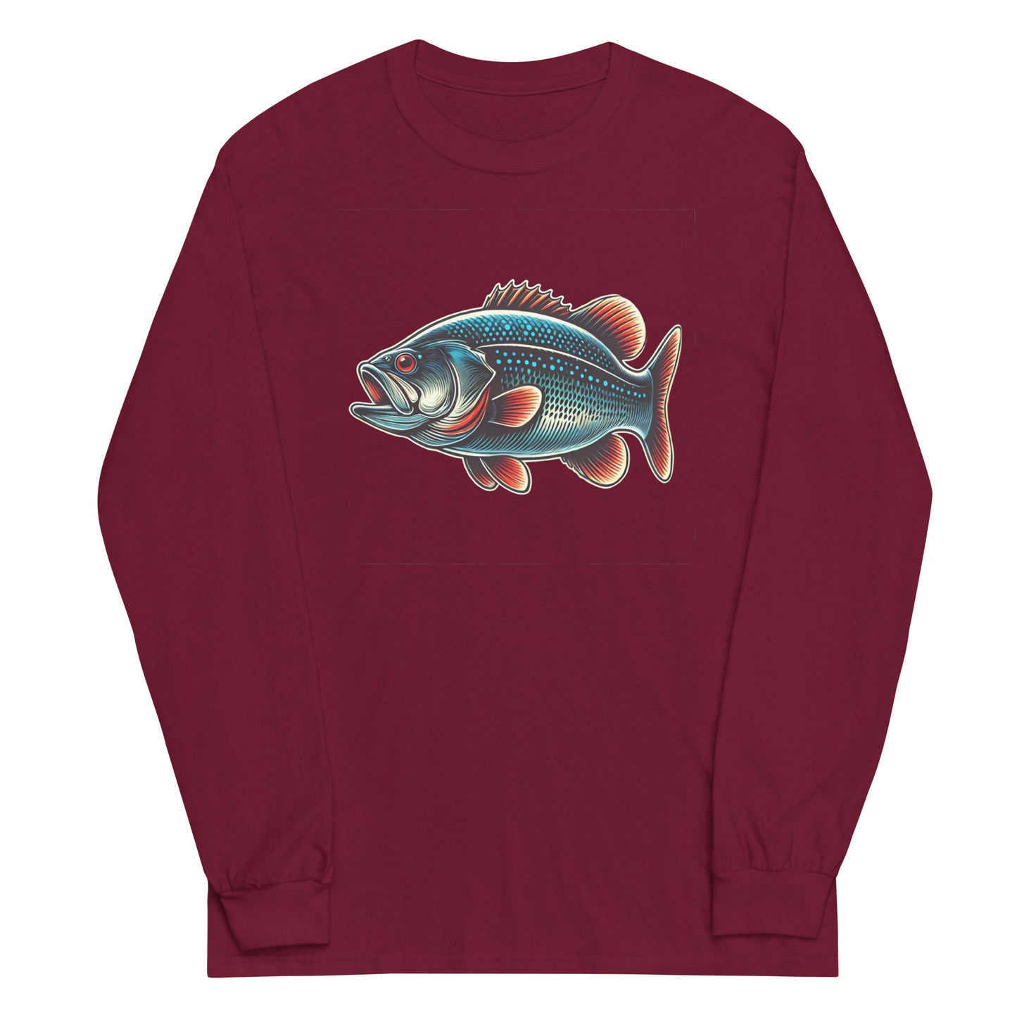 Men’s Long Sleeve Shirt "Neon Bass"