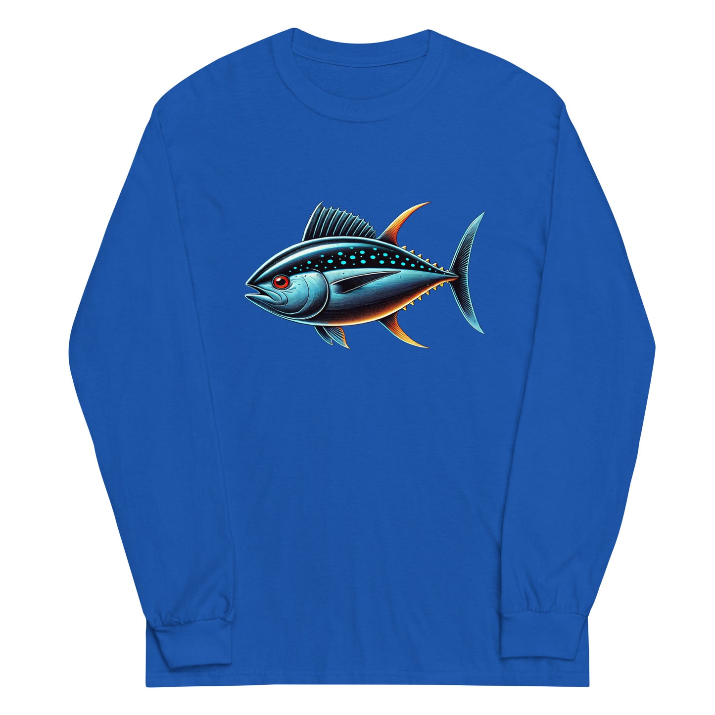 Men’s Long Sleeve Shirt “Neon Tuna”