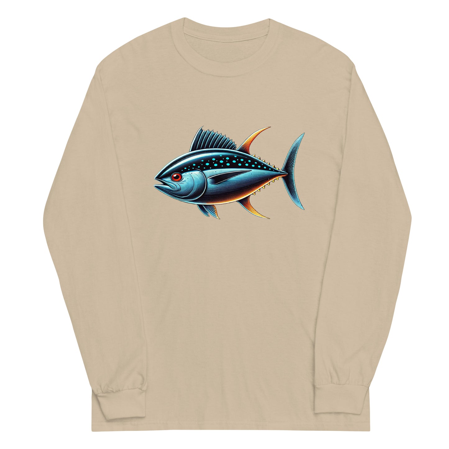 Men’s Long Sleeve Shirt “Neon Tuna”