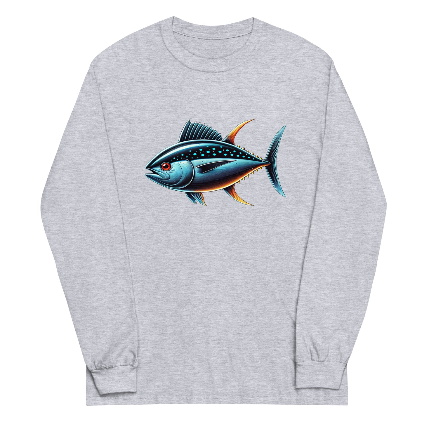 Men’s Long Sleeve Shirt “Neon Tuna”