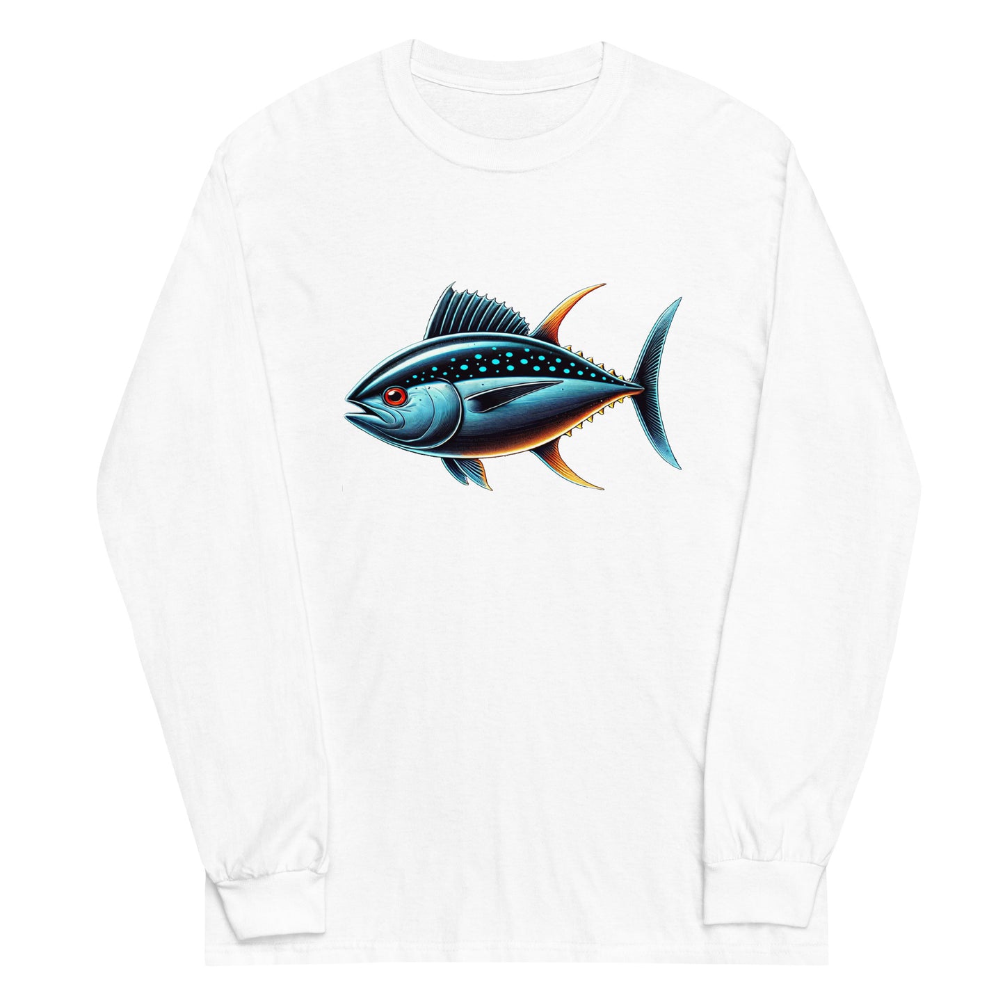 Men’s Long Sleeve Shirt “Neon Tuna”