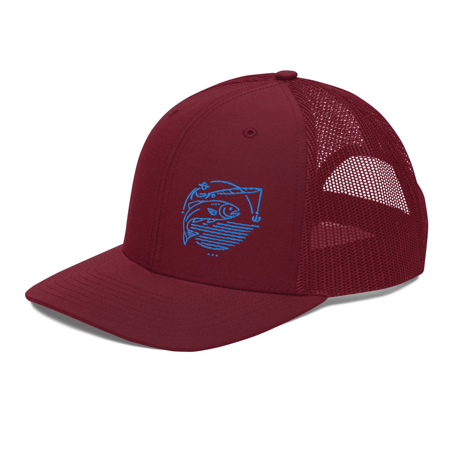 Trucker Cap “Embroidered Angler”