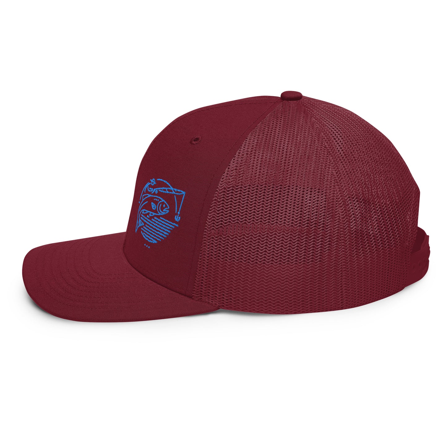 Trucker Cap “Embroidered Angler”