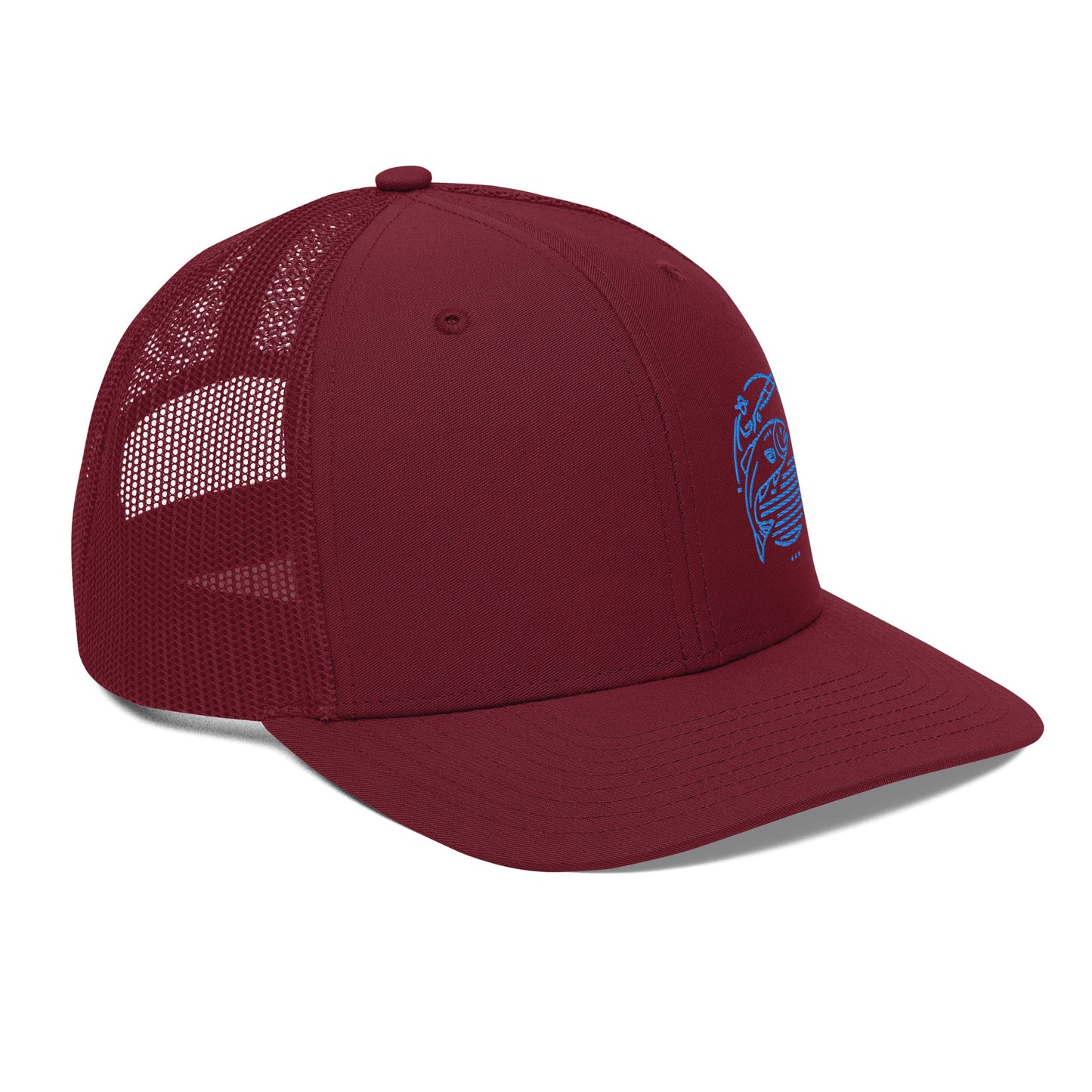 Trucker Cap “Embroidered Angler”