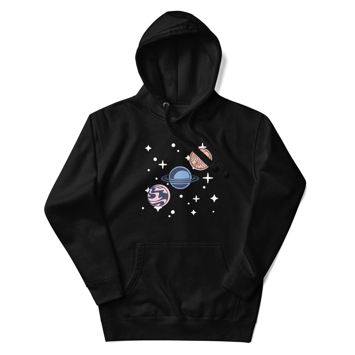 Unisex Hoodie “Stars and Planets”