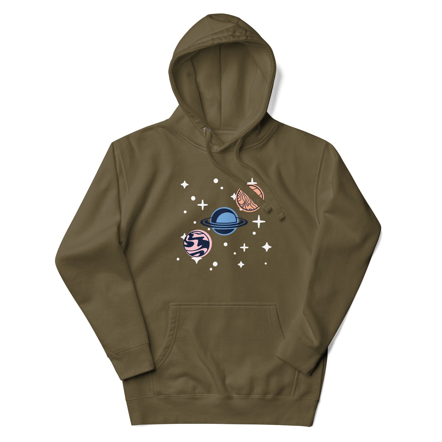 Unisex Hoodie “Stars and Planets”