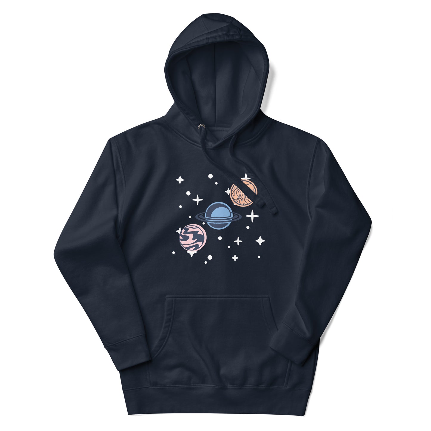 Unisex Hoodie “Stars and Planets”