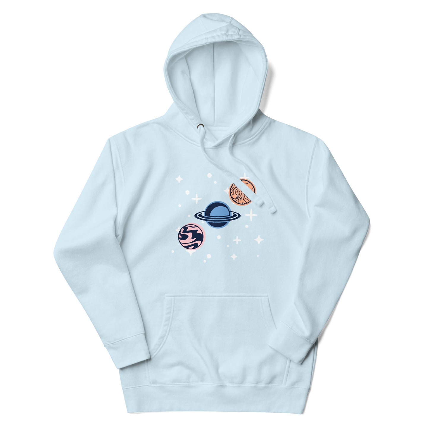 Unisex Hoodie “Stars and Planets”
