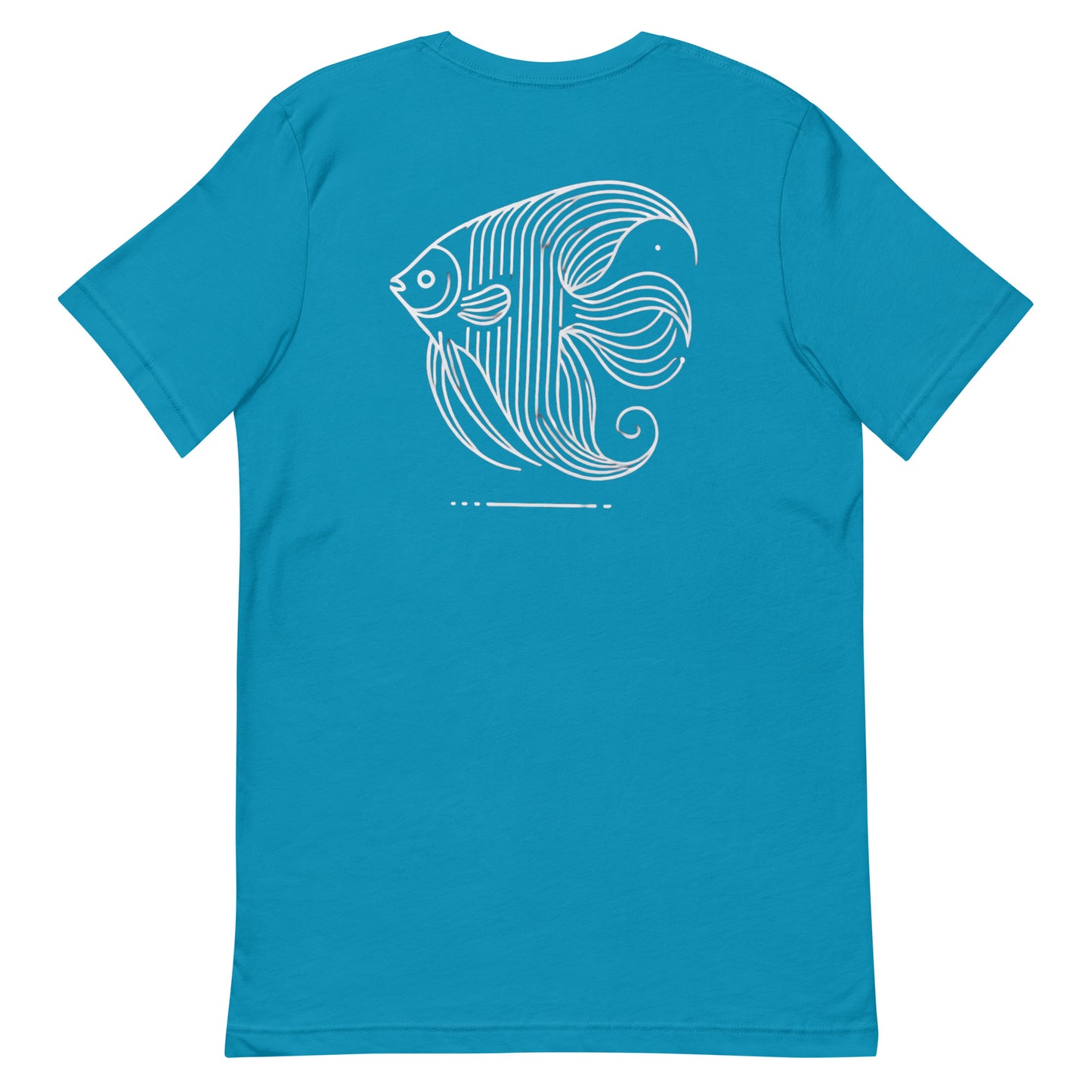 Unisex t-shirt “Angelfish Line Art”