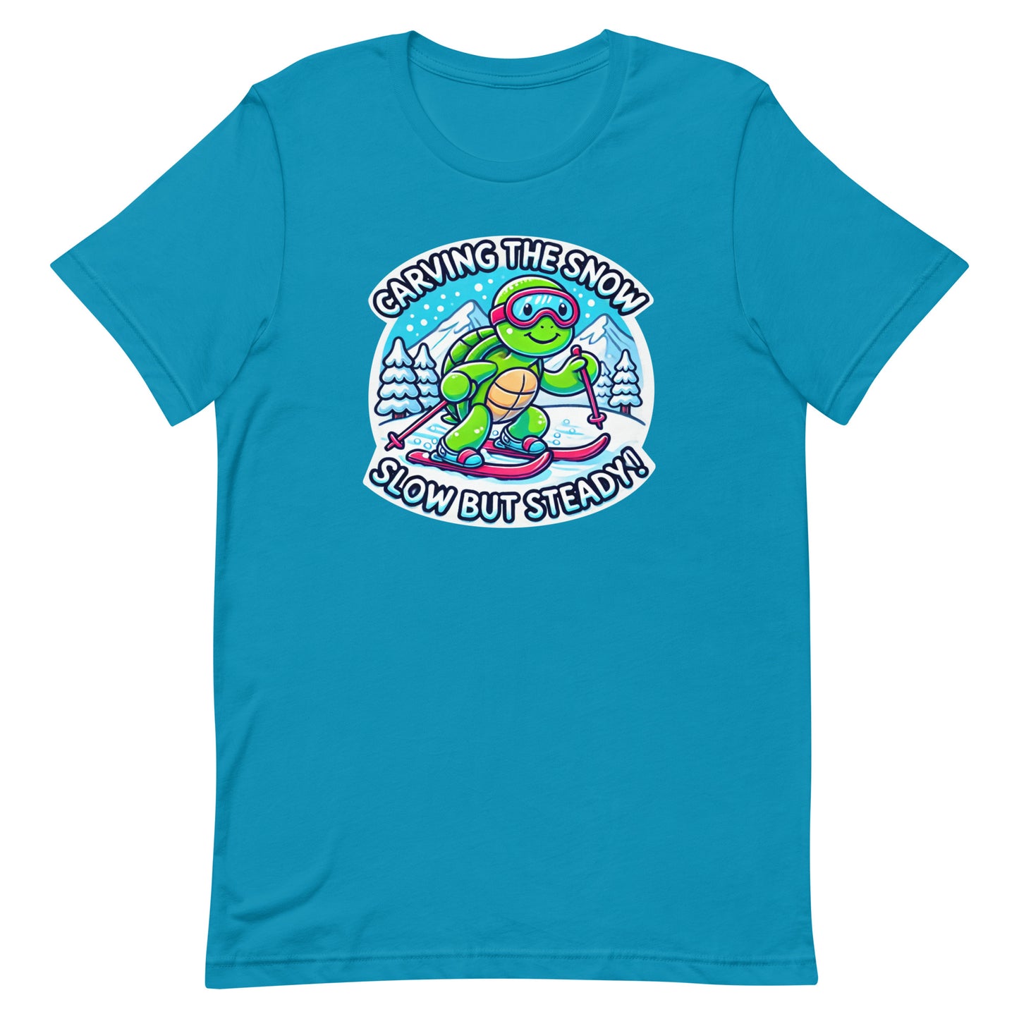 Unisex t-shirt "Ski Turtle"