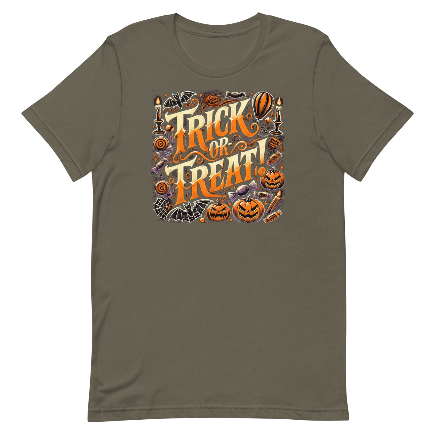 Unisex t-shirt “Trick or Treat”