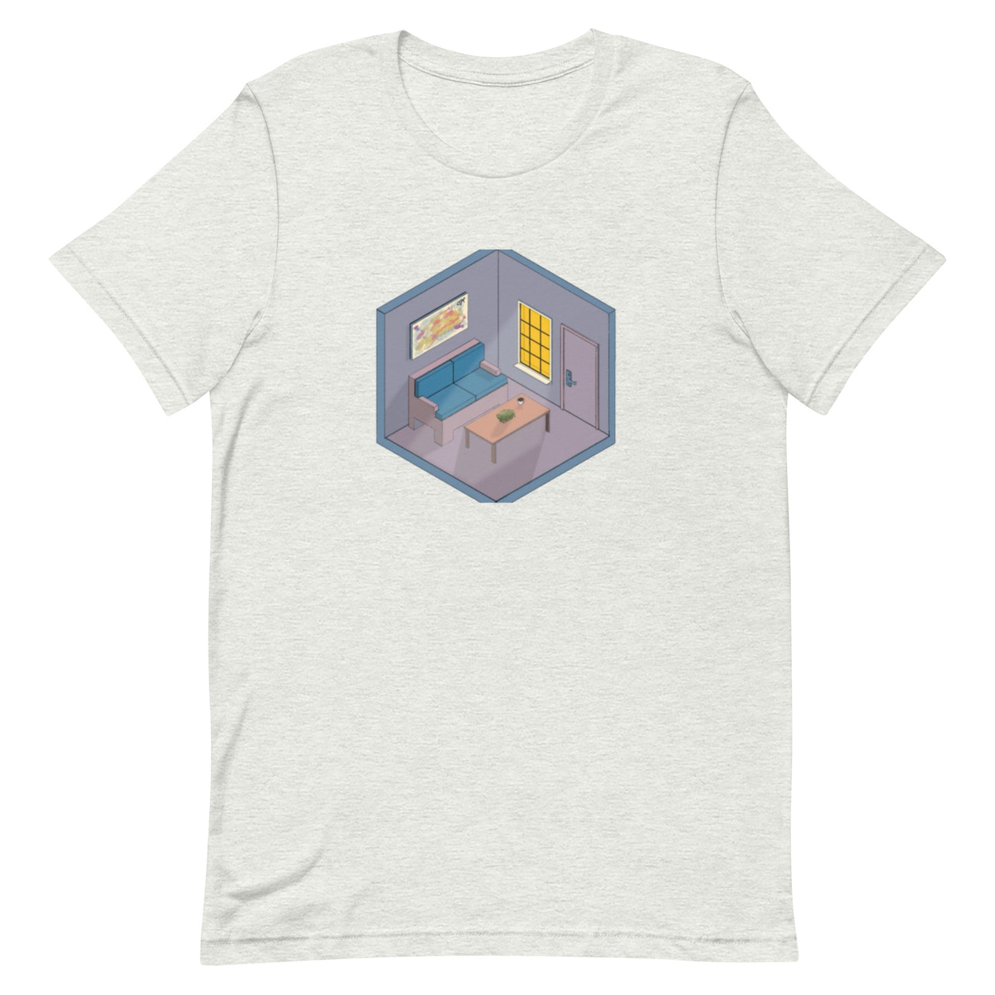 Unisex t-shirt “Abstract Isometric Design”