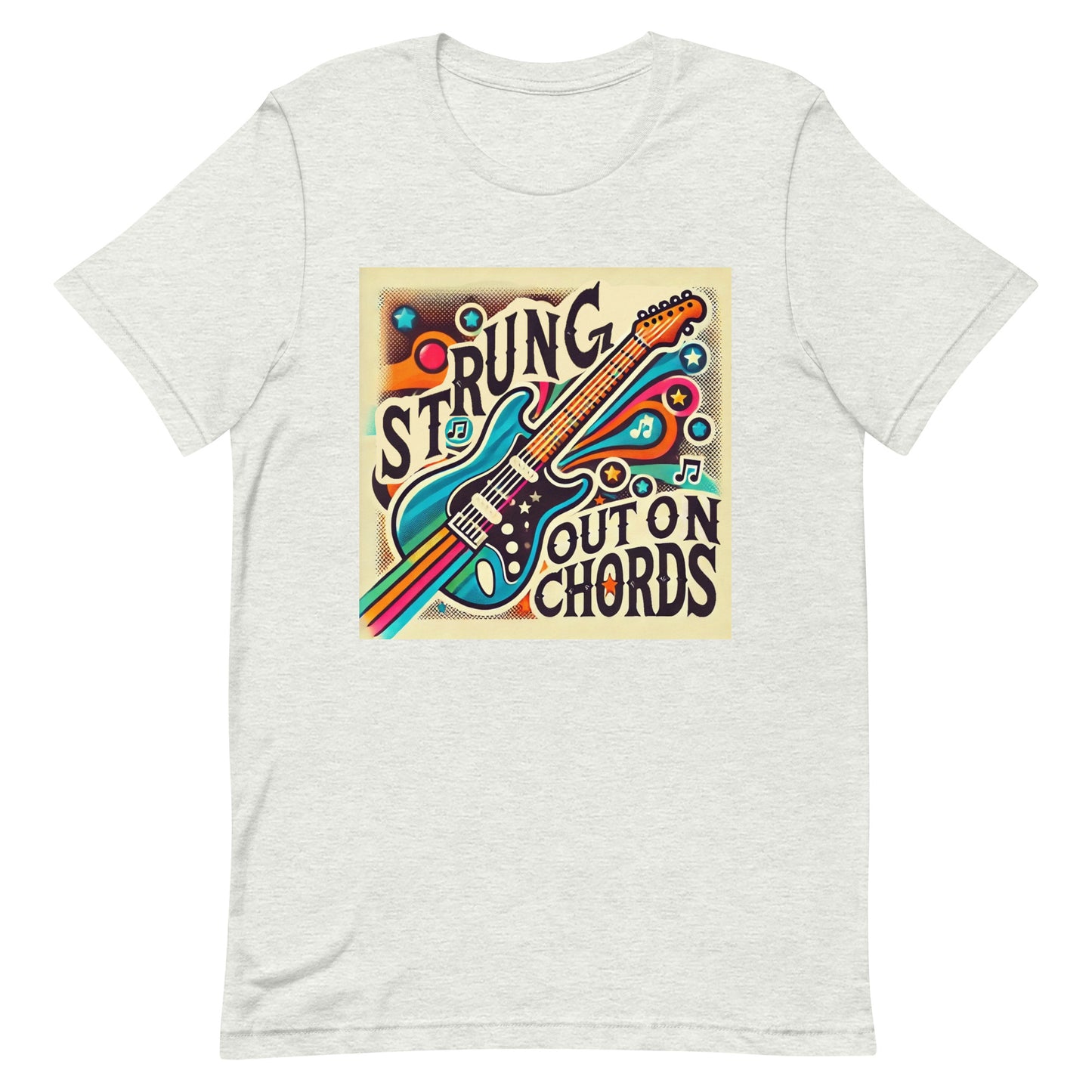 Unisex t-shirt "Strung Out on Chords"