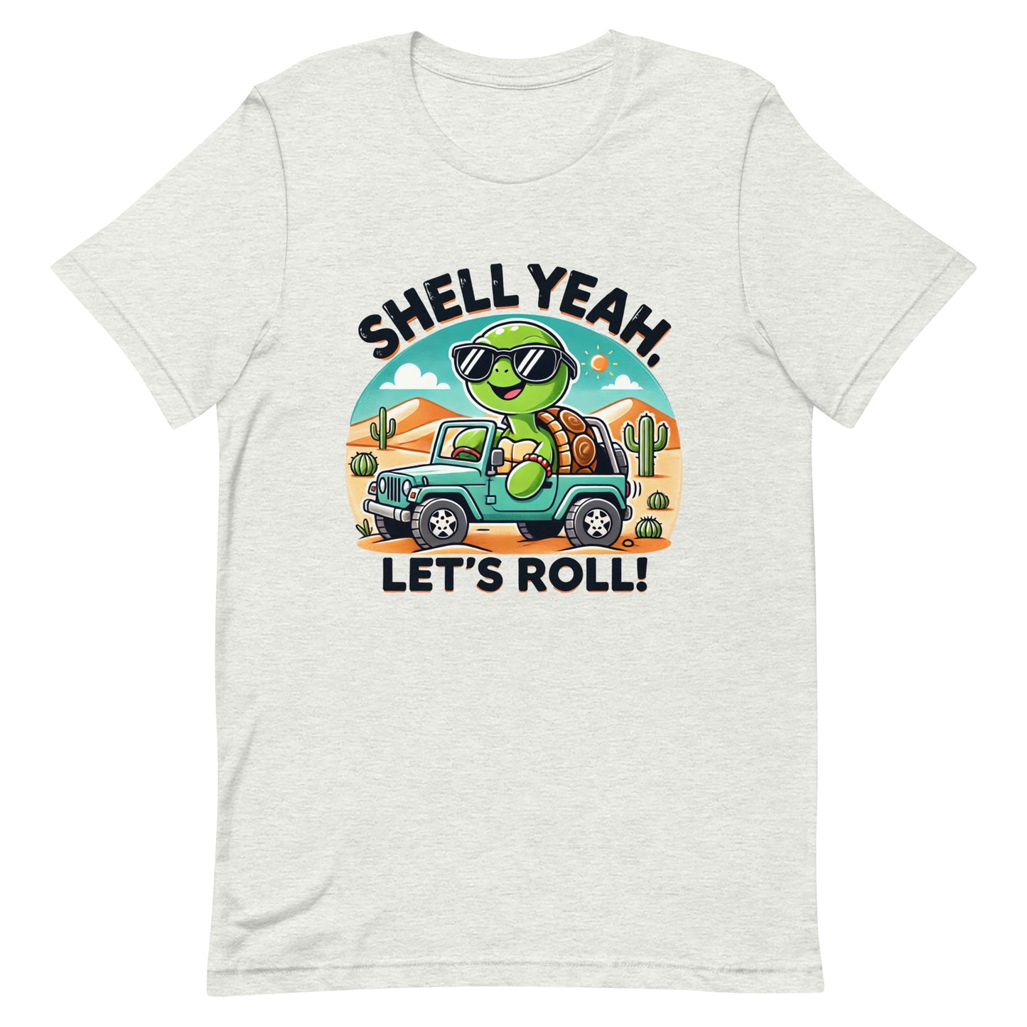Unisex t-shirt "Shell Yeah Jeep Turtle"