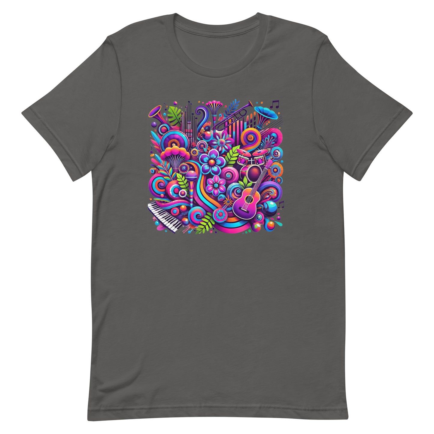 Unisex t-shirt “Colorful Music Blast”