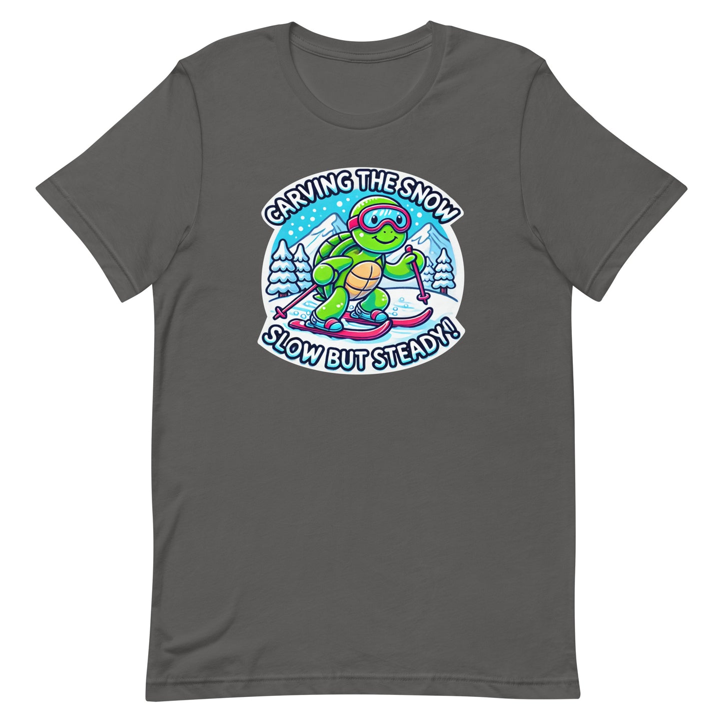 Unisex t-shirt "Ski Turtle"