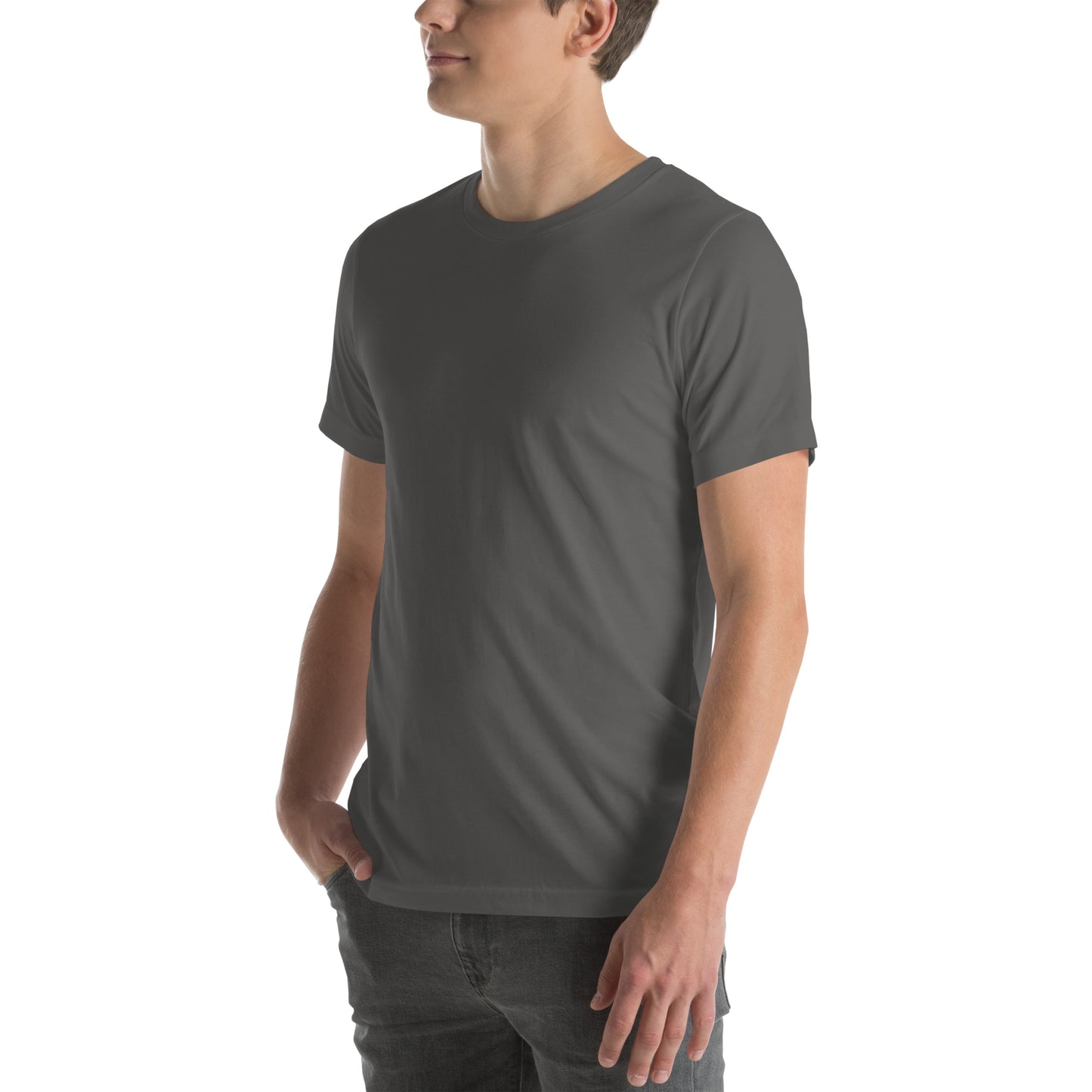 Unisex t-shirt "Neon Bass" Printed on back