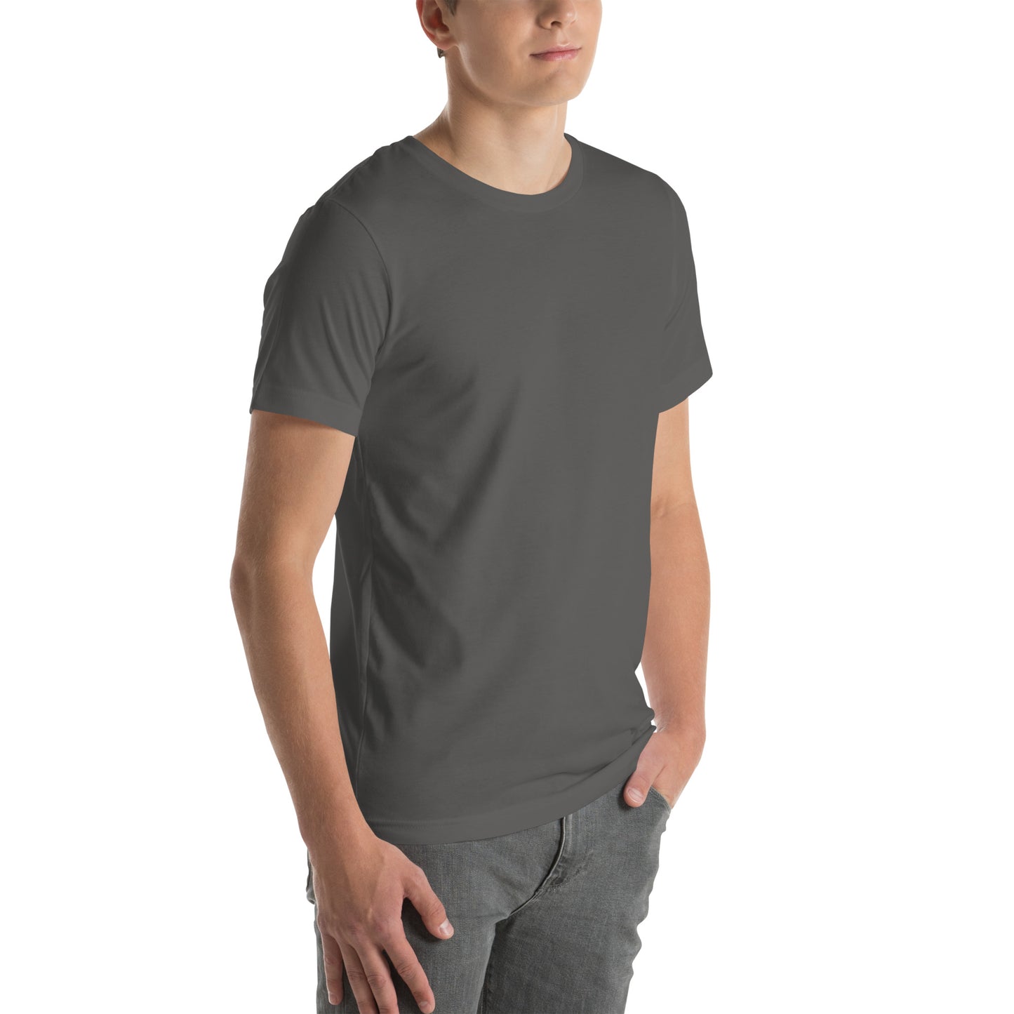 Unisex t-shirt "Neon Bass" Printed on back