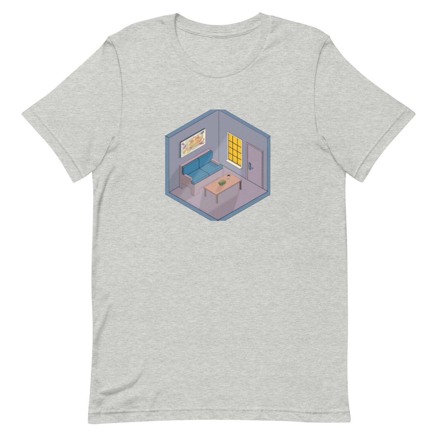 Unisex t-shirt “Abstract Isometric Design”