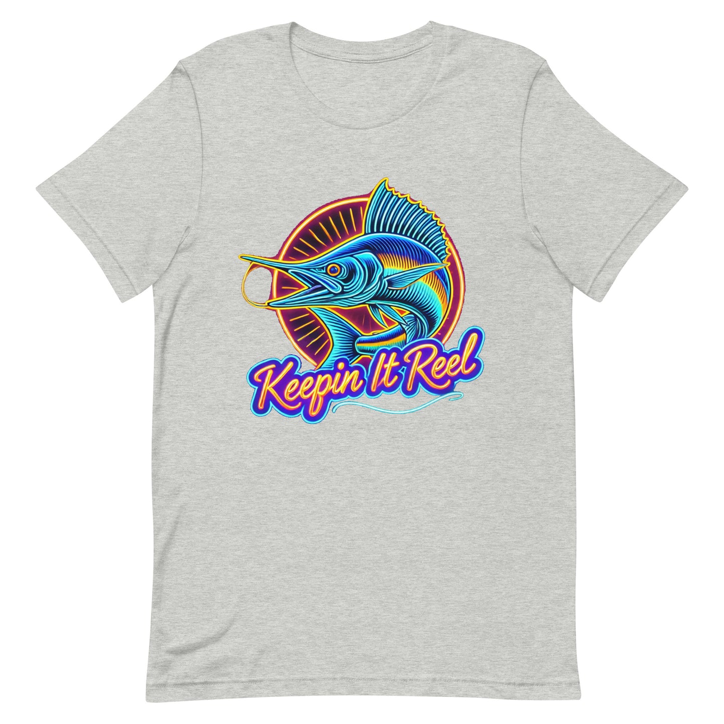 Unisex t-shirt "Neon Sailfish KIR"