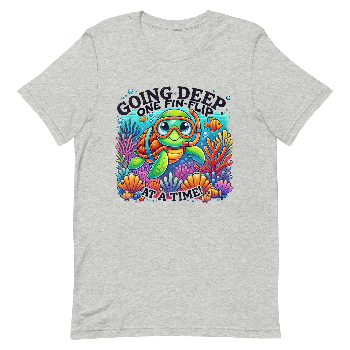 Unisex t-shirt "Scuba Turtle"