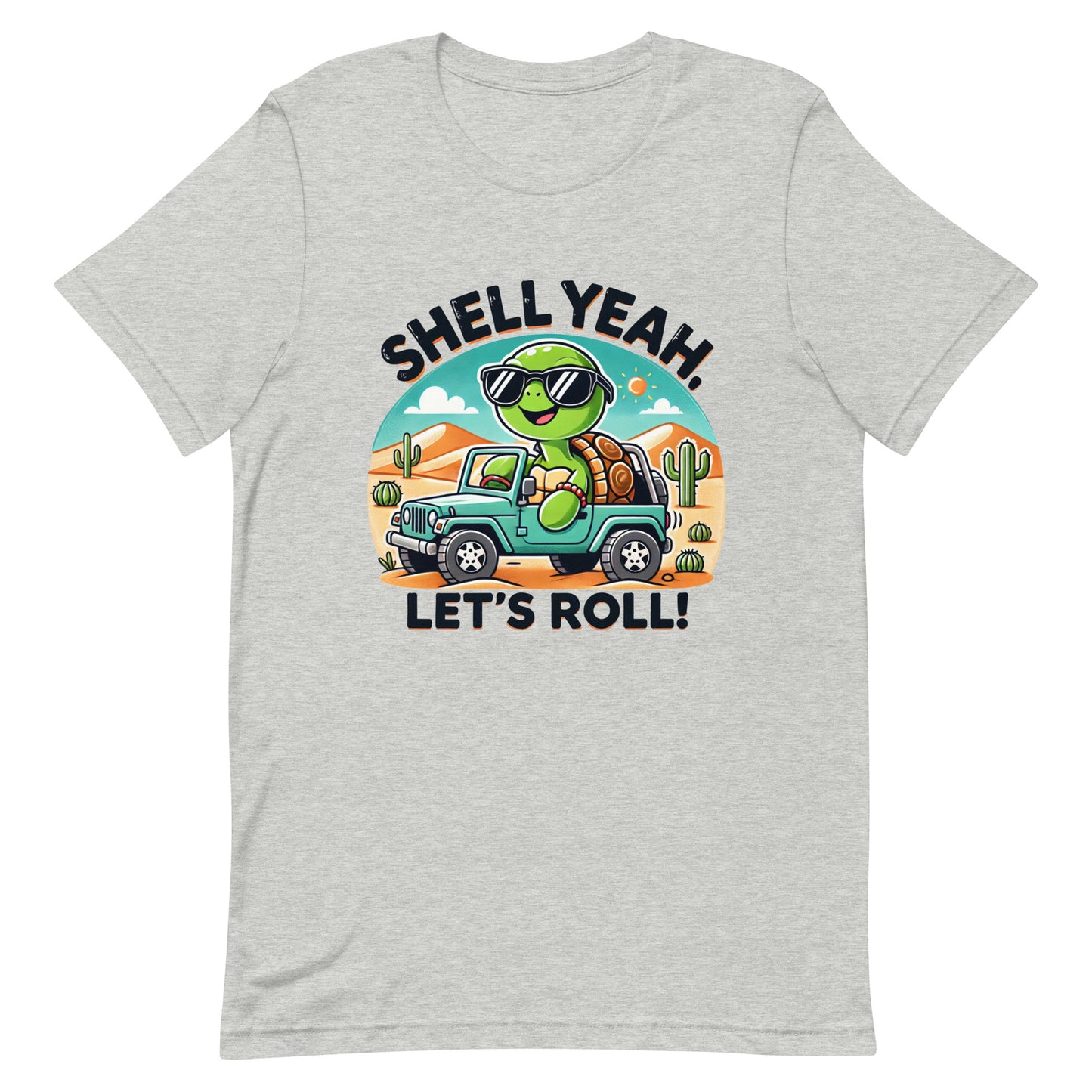Unisex t-shirt "Shell Yeah Jeep Turtle"