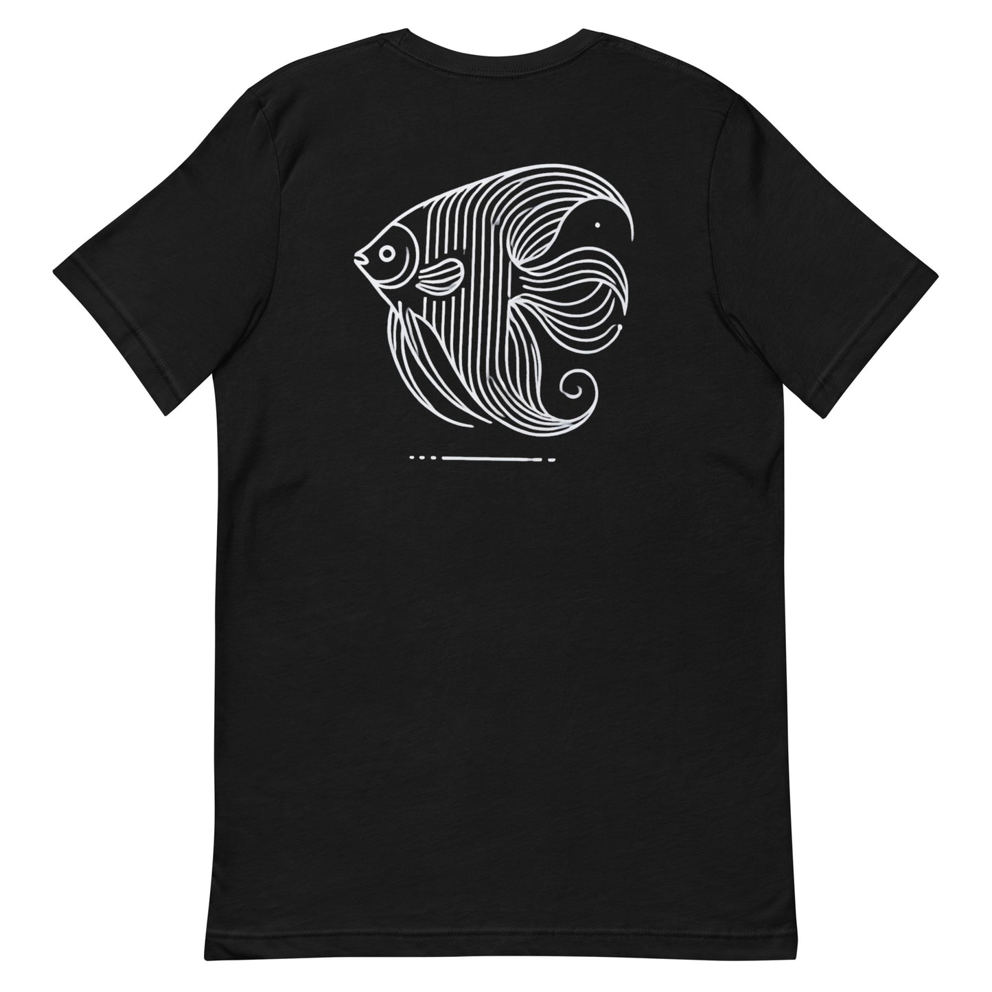 Unisex t-shirt “Angelfish Line Art”