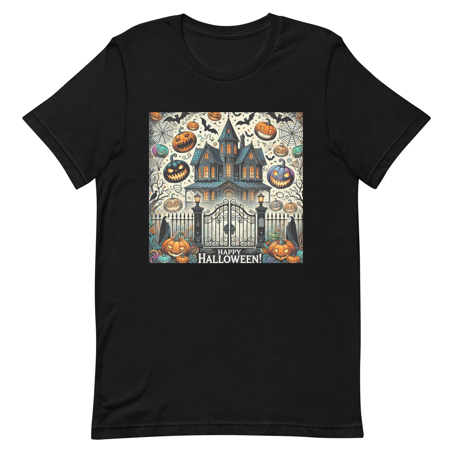Unisex t-shirt “Happy Halloween”
