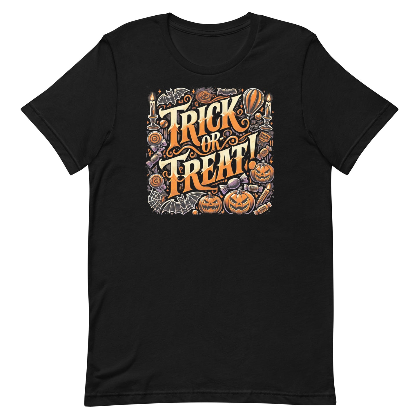 Unisex t-shirt “Trick or Treat”