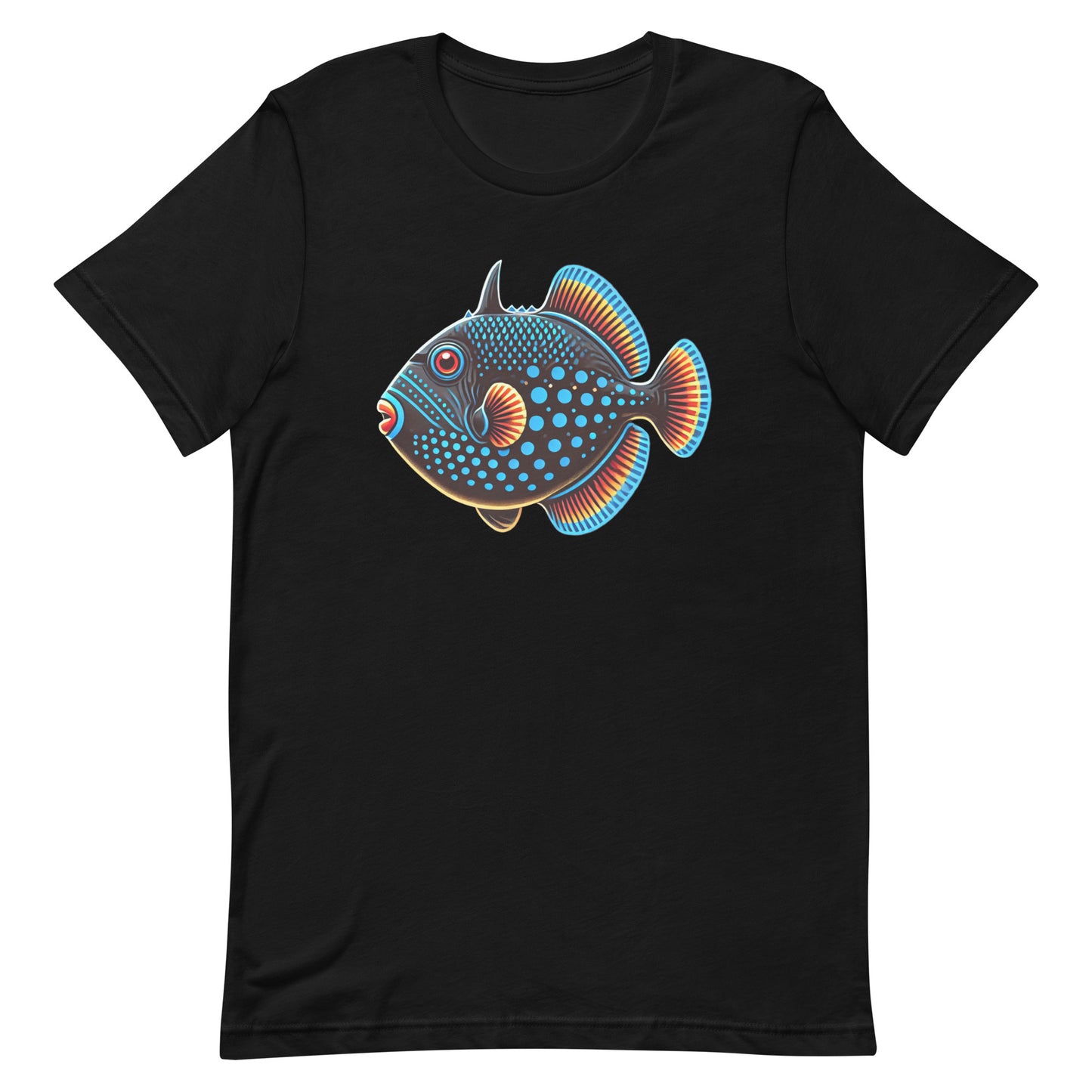 Unisex t-shirt “Neon Triggerfish”