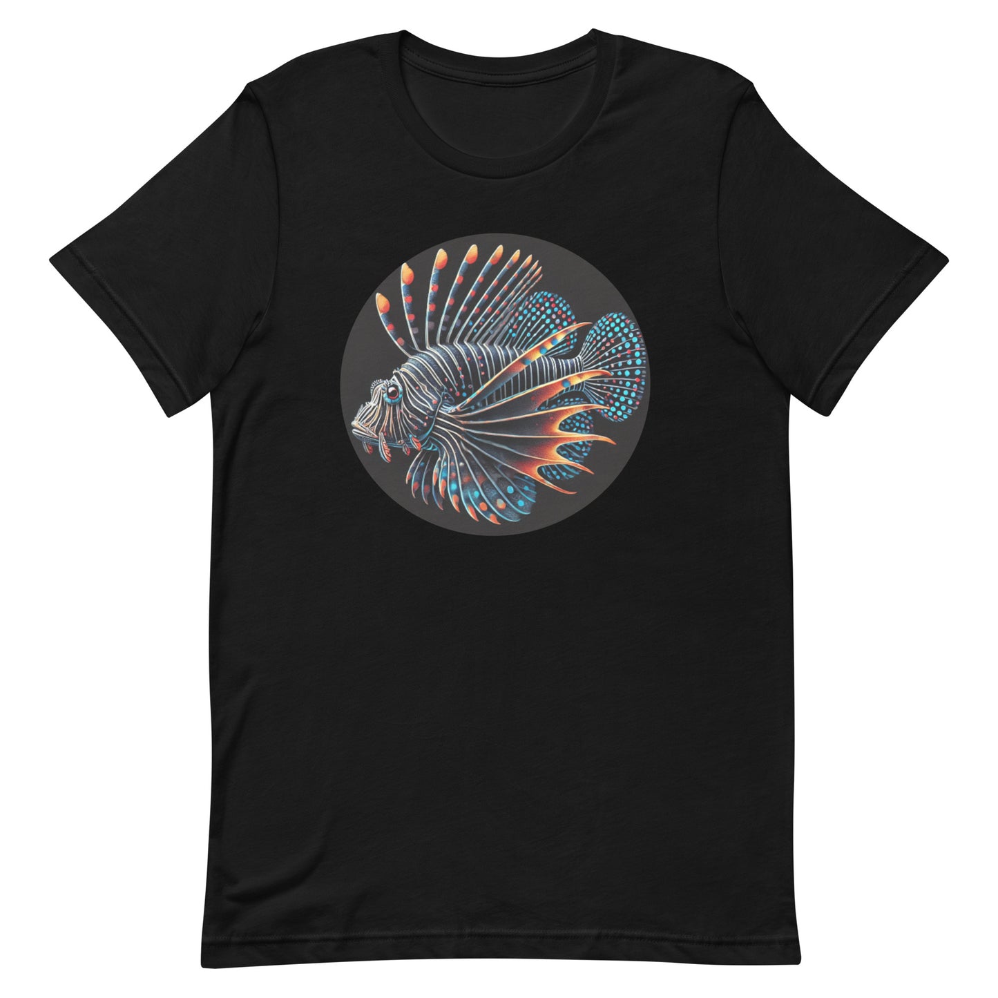 Unisex t-shirt “Neon Lionfish”