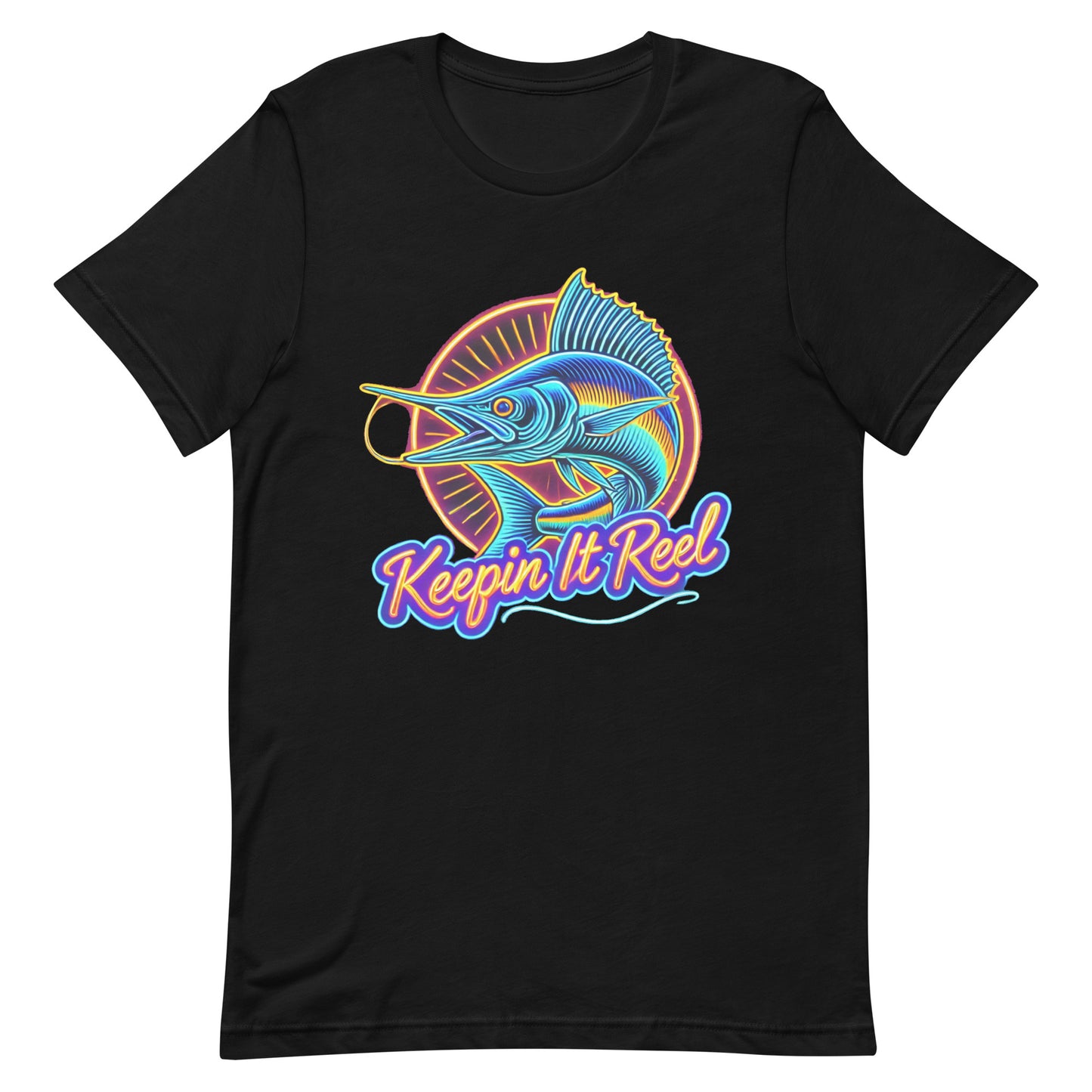 Unisex t-shirt "Neon Sailfish KIR"