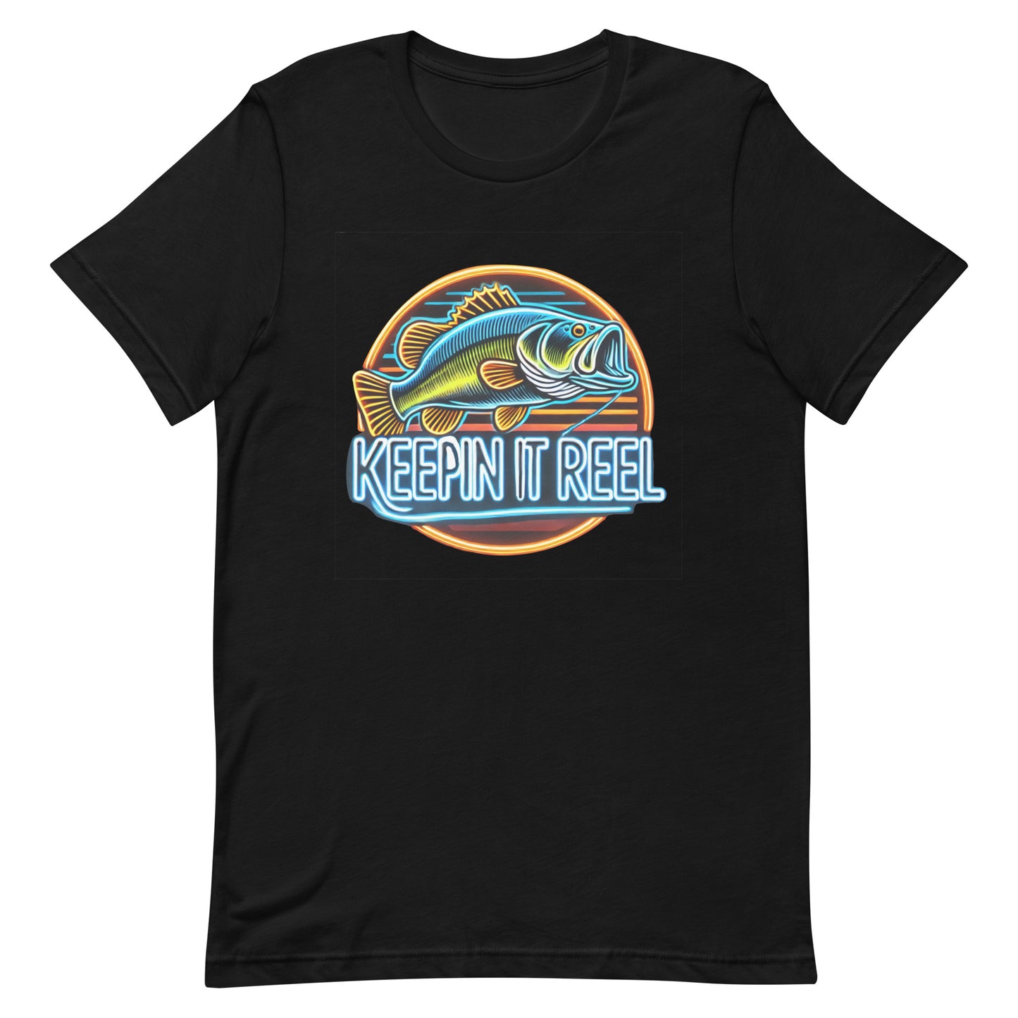 Unisex t-shirt "Neon Bass KIR"