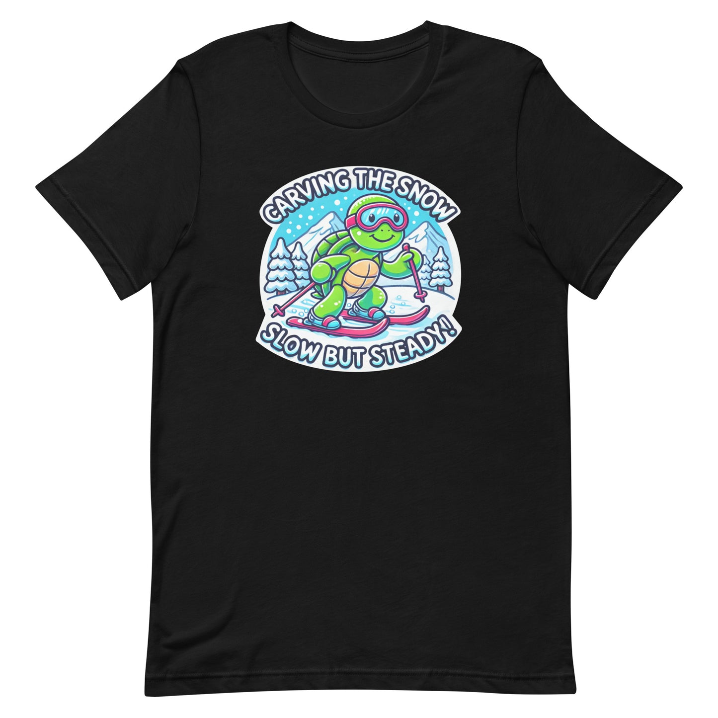Unisex t-shirt "Ski Turtle"