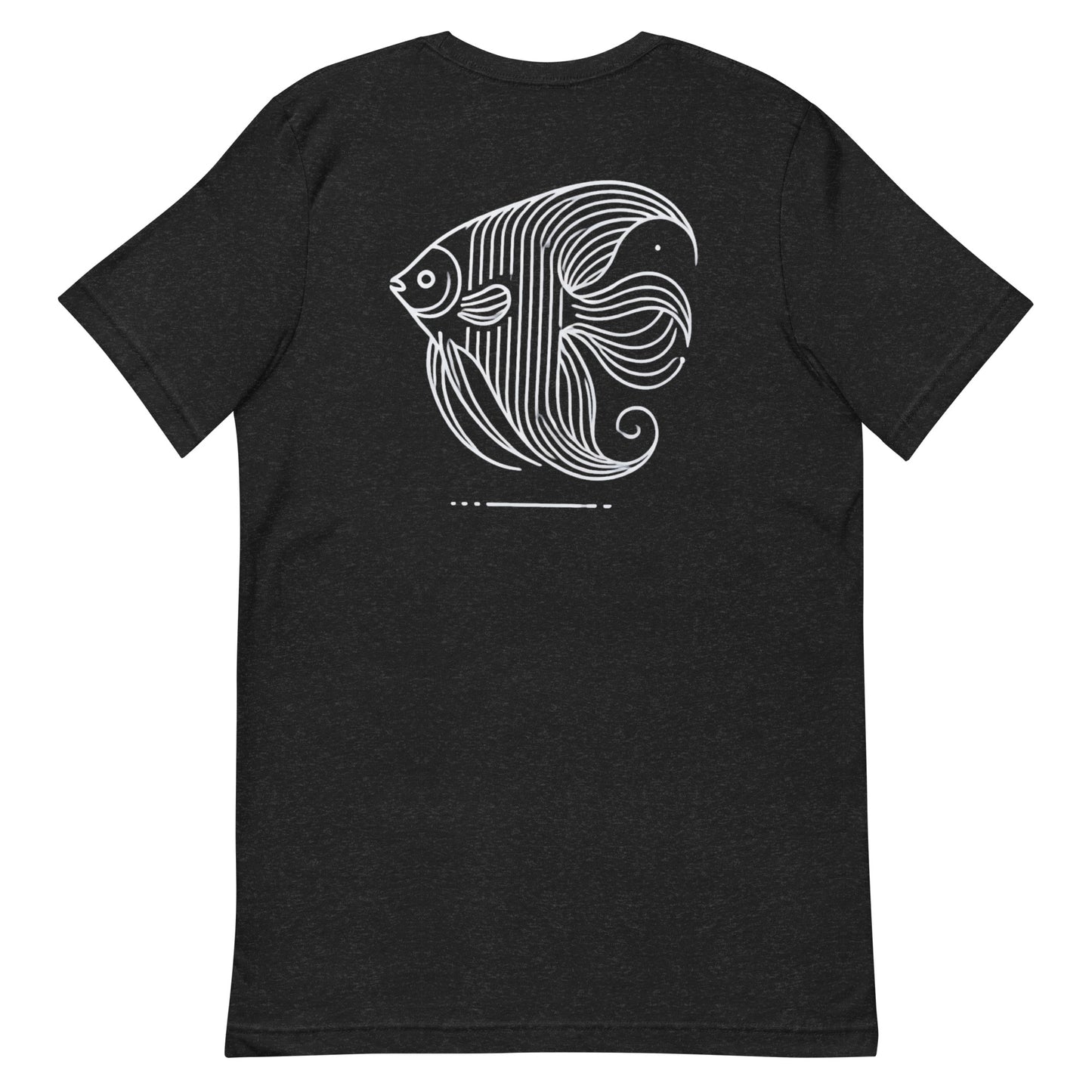Unisex t-shirt “Angelfish Line Art”