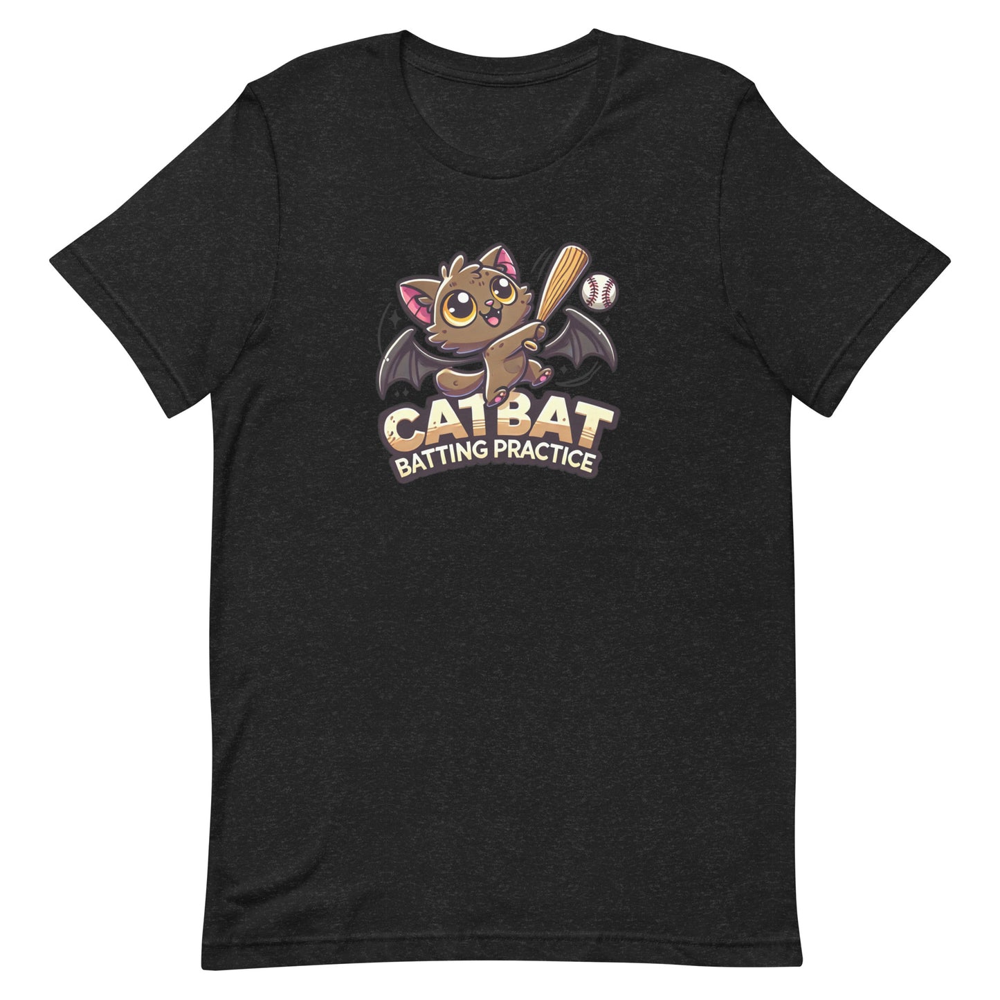 Unisex t-shirt "Catbat Batting Practice"