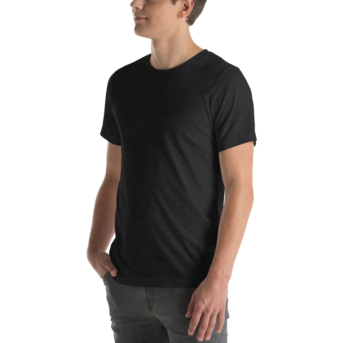 Unisex t-shirt "Neon Bass" Printed on back
