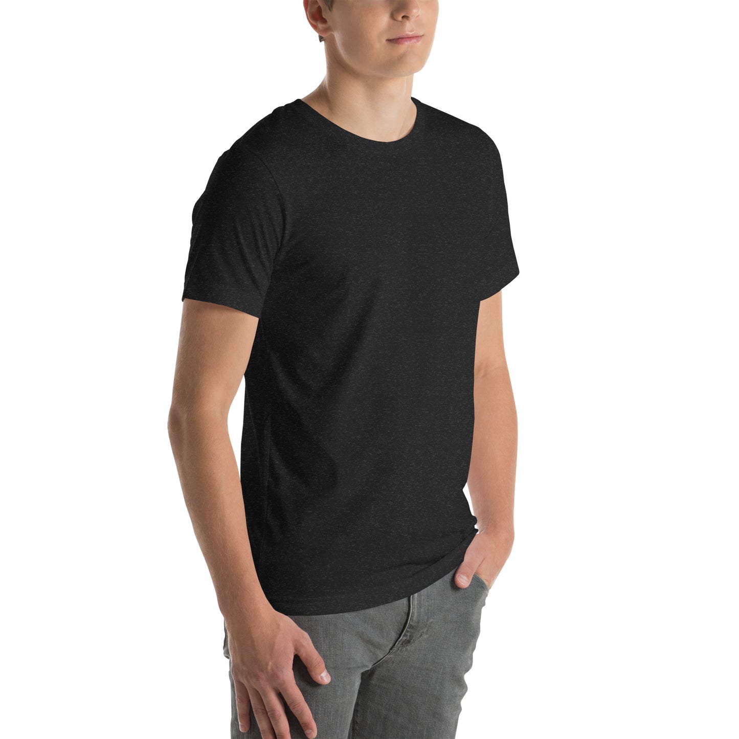 Unisex t-shirt "Neon Bass" Printed on back