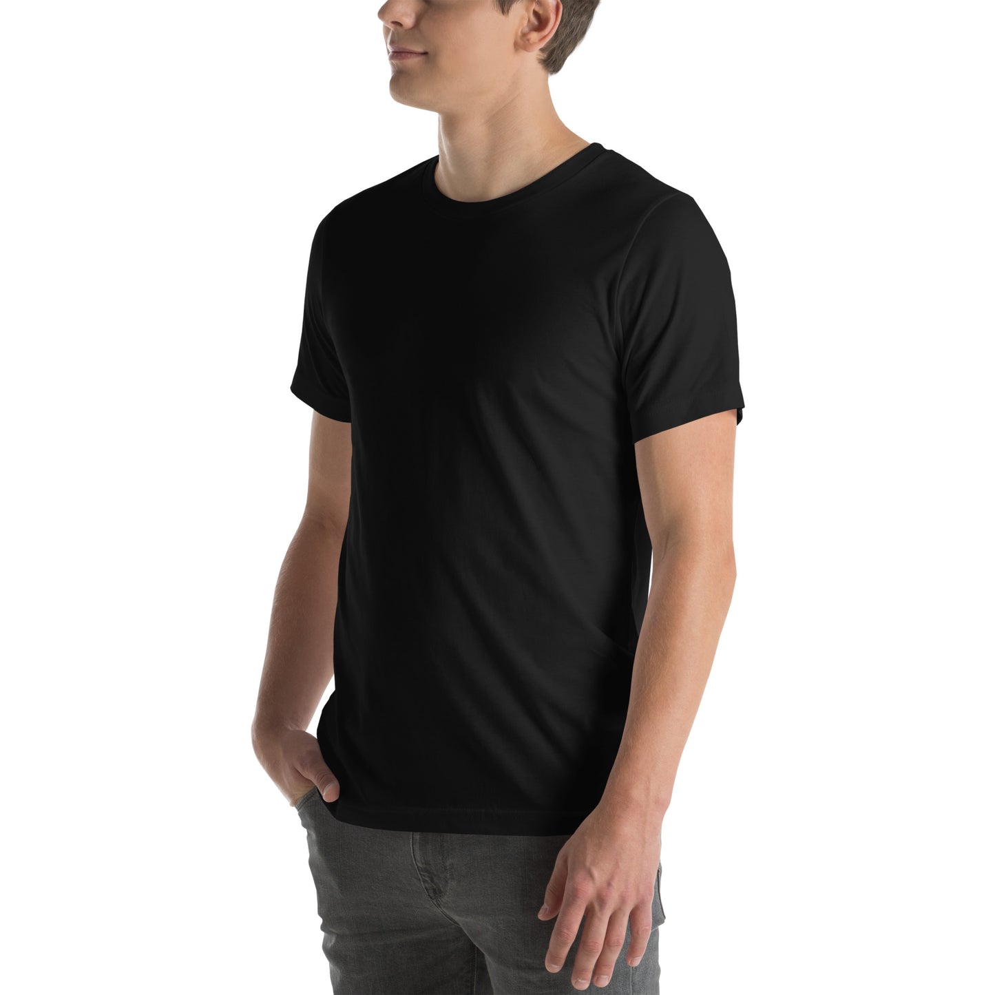 Unisex t-shirt "Neon Bass" Printed on back