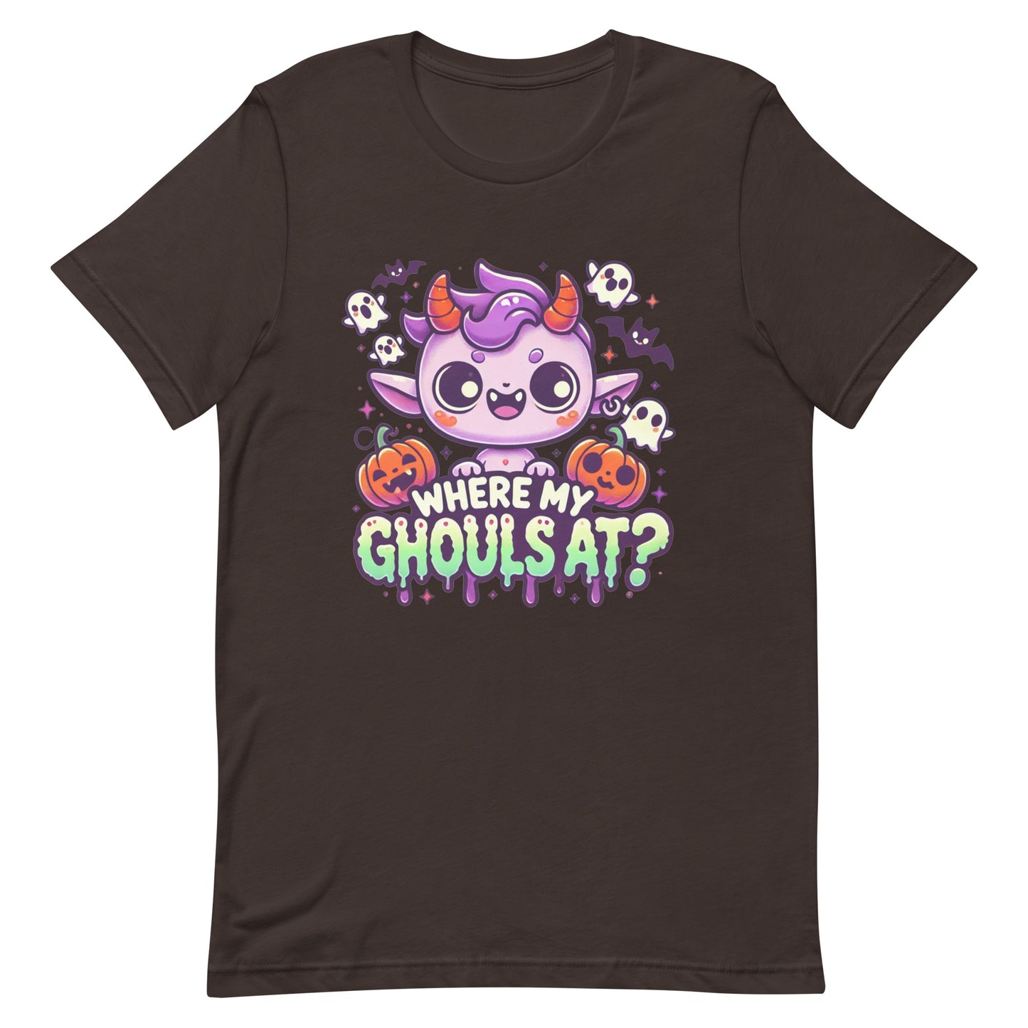 Unisex t-shirt “Where My Ghouls At?”