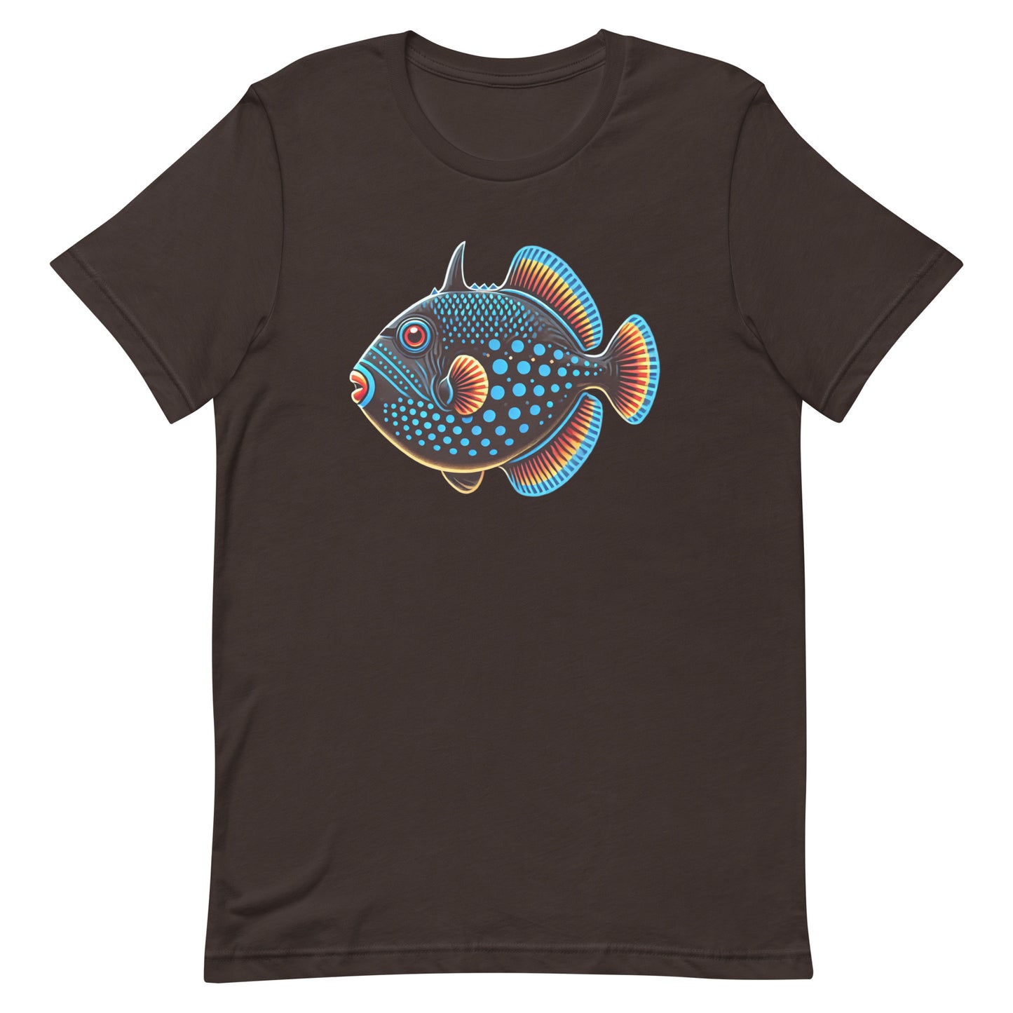 Unisex t-shirt “Neon Triggerfish”