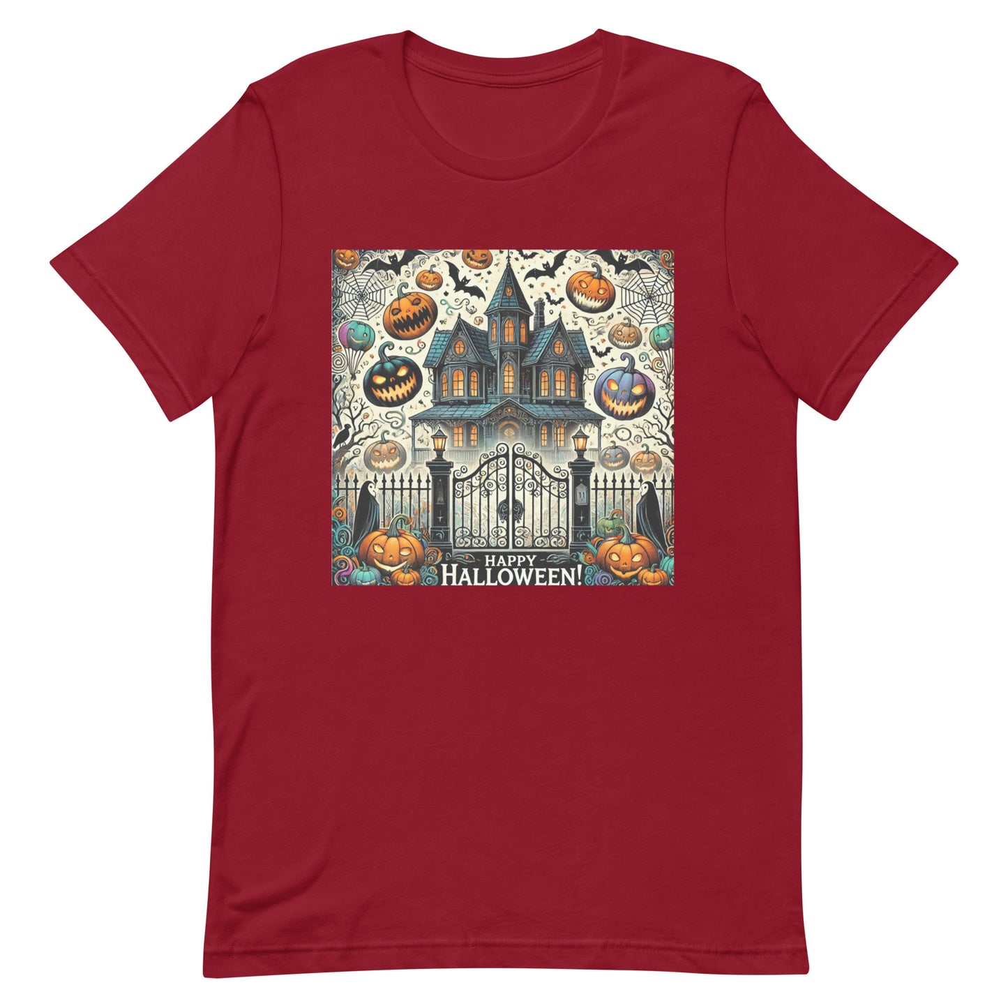 Unisex t-shirt “Happy Halloween”